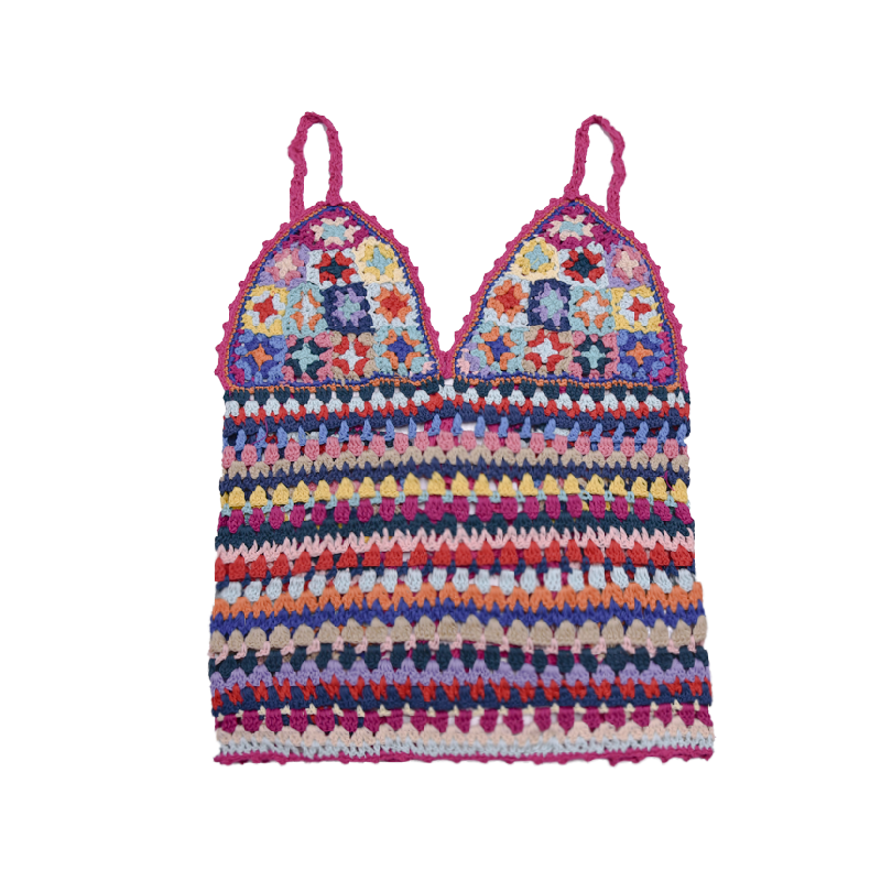 Crochet sexy women vest top