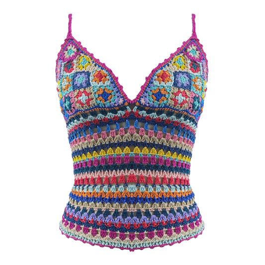 Crochet sexy women vest top