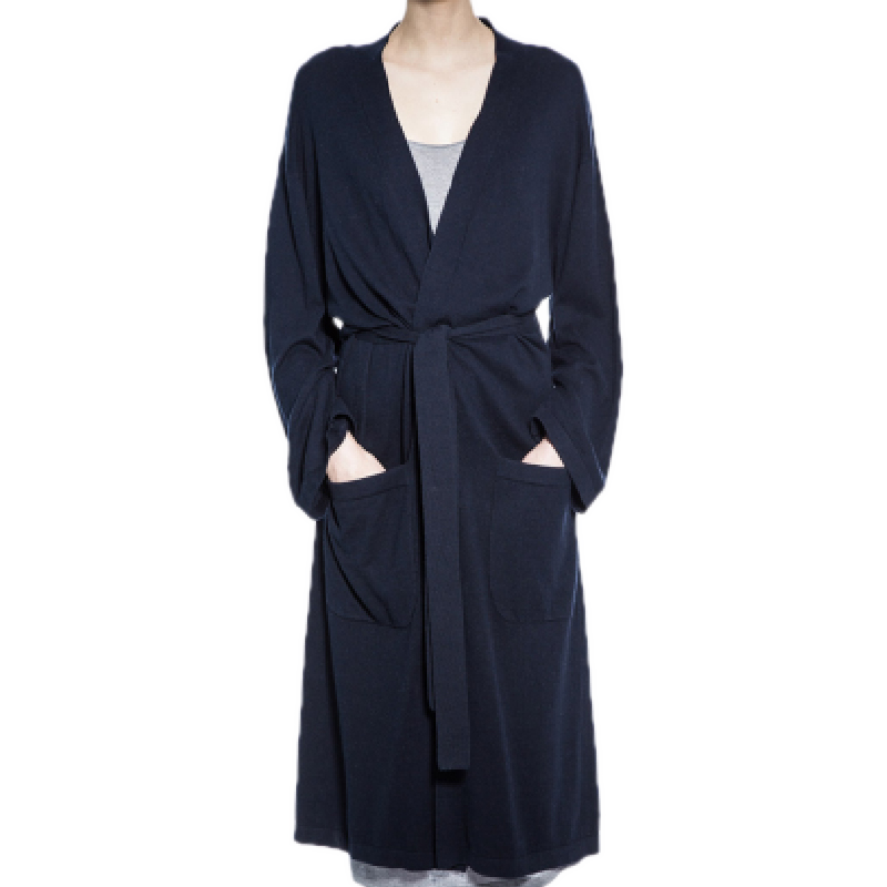 Drop shipping long bathrobe gown cashmere robe