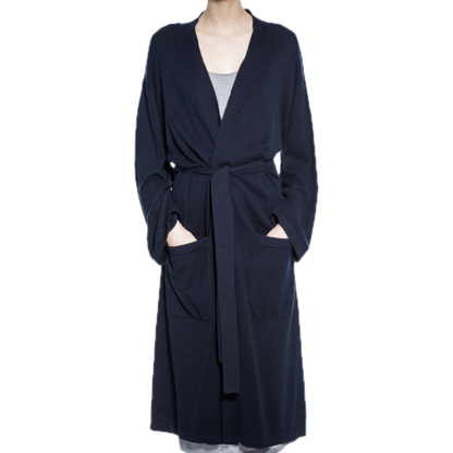 Drop shipping long bathrobe gown cashmere robe