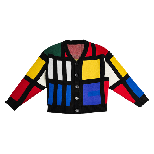 Colorblocked Colorblock Cashmere Sweater