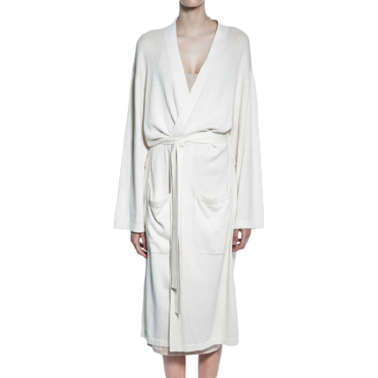 Drop shipping long bathrobe gown cashmere robe