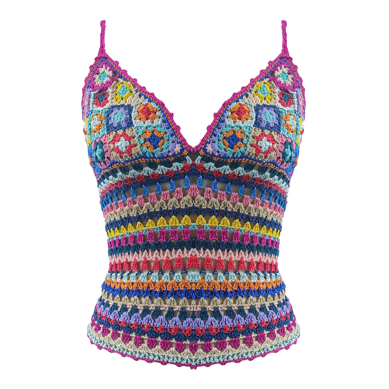 Crochet sexy women vest top