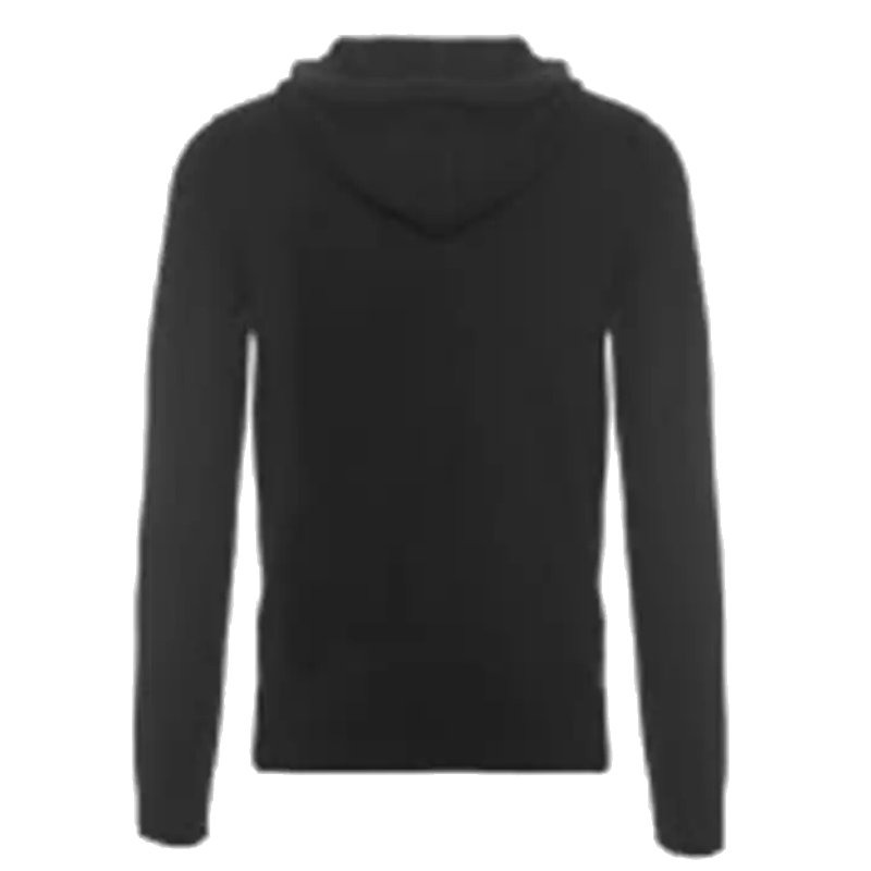 Unisex long sleeve knit cashmere zipper hoodie