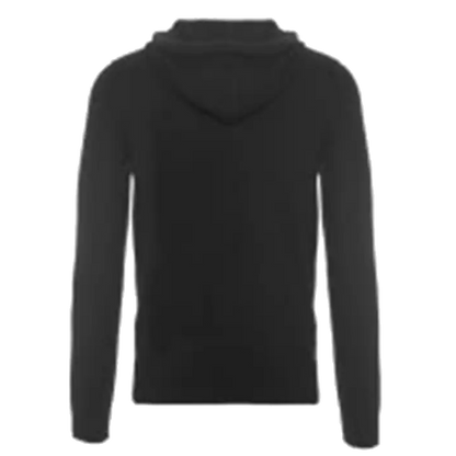 Unisex long sleeve knit cashmere zipper hoodie